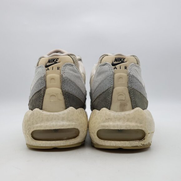 Nike Air Max 95 Men's 8.5 QS Anatomy of Air Light Bone Glow in Dark DV2593-100 - Picture 5 of 11